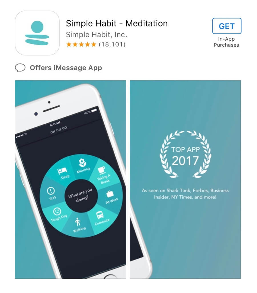 simple habit mental health app